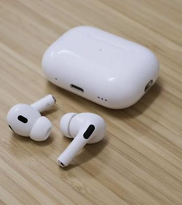 airpods 2 original: Yeni Simsiz (Bluetooth) Qulaqcıqlar, Apple, rəng - Ağ — 3