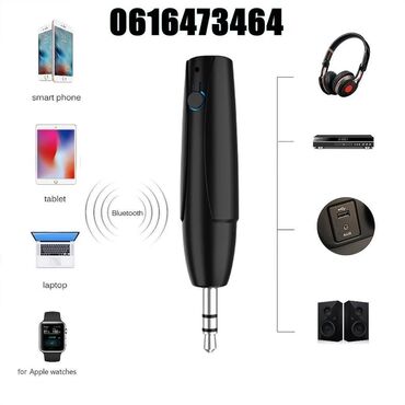 Audio oprema za auto: Novo - Aux Bluetooth Handsfre Receiver 3.5mm Novo - Aux Bluetooth — 1