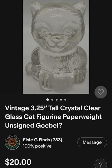 gitare cene: Figura maceta Goebel pun kristal iz 80ih.godina. Figura maceta cuveni — 3
