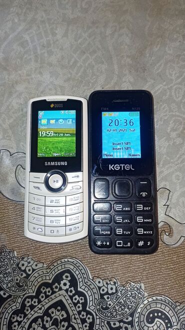 Digər mobil telefonlar: Salam. Hər ikisi sağlamdır. Nömrə tax işlət. Ağ Samsung 30 azn, Qara