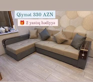 Sifarişlə divanlar: Künc divan, Qonaq otağı üçün, Parça, Bazalı, Açılan, Kitab — 5