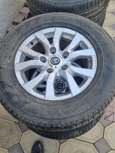 колесо от тачки: Дөңгөлөктөр монтажда 265 / 60 / R 18, All-season, Комплект, Жол тандабастар (АТ/МТ), Куйма