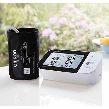 Tonometrlər: №1! Omron m7 yaponiya istehsallı tonometr+orijinal omron adaptoru-220 — 2