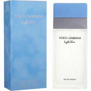 Парфюмерия: Туалетная вода Dolce & Gabbana Light Blue в прозрачном флаконе