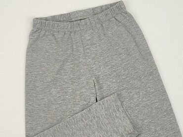 szare legginsy: Sweatpants, 12-18 months, condition - Good