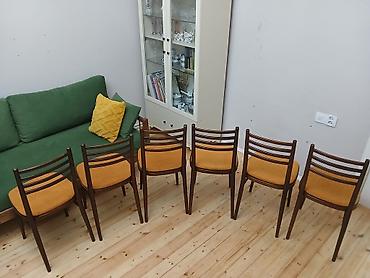 Masalar və oturacaqlar: 6 ədəd çox yaxşı vəziyyətdə sovetdən qalma stul satılır. Heç bir — 2