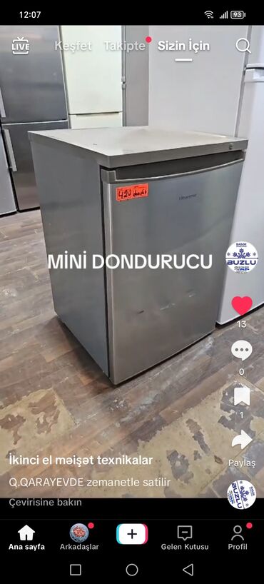 Soyuducular: 2 qapılı Indesit Soyuducu Satılır