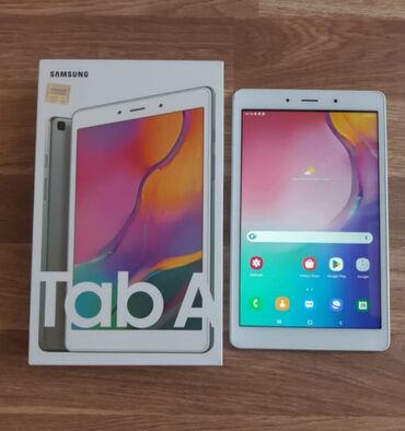 Samsung: Samsunq qalaqsi tab A8. Qutusu var. hec bir prablemi yoxdu. Nömrə