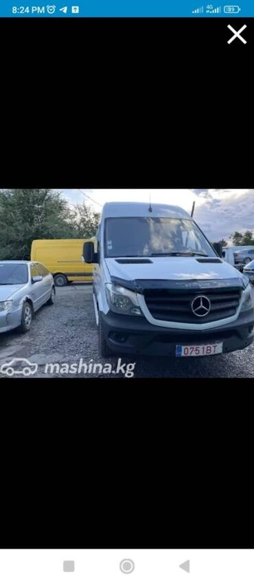 машина авиди: Mercedes-Benz Sprinter: 2016 г., 2.2 л, Механика, Дизель