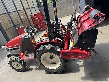 мини трак: Мини-трактор Yanmar Ke-16 с почвофрезой Yanmar Описание: - Компактный — 3