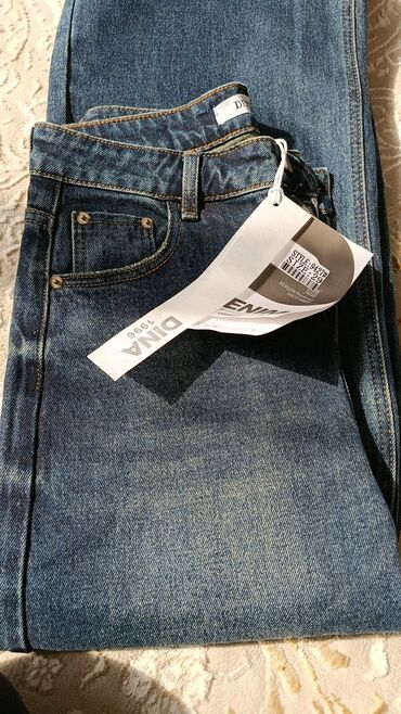 полуклассика обувь мужская: Джинсы DENIM - Модель: STYLE 9422 - Размер: 29 - Прямой крой, средняя