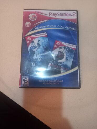 ps2 gta: Resident Evildir diskin içinde 2 oyun var Resident Evil 4 Resident