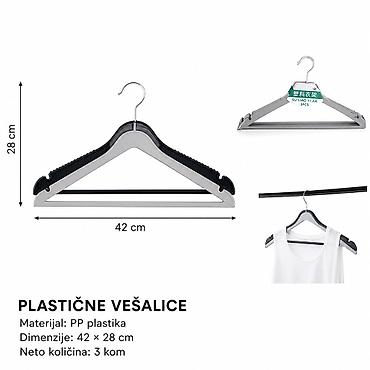 americki plakari ikea: KMT Uzorak drveta plastični vešalica 5403017 Praktičan set plastičnih — 1