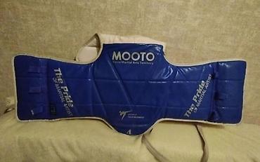 Спорт и отдых: Защитный жилет (даянг) для тхэквондо MOOTO, двусторонний. - Бренд — 2