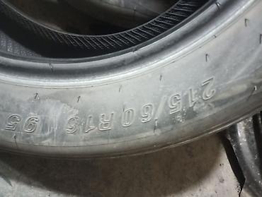 225 60 р16: Летние шины 215/60 R16 95 (индекс нагрузки 95). На боковине указан DOT — 3