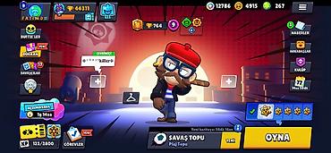 İncəsənət və kolleksiyalar: Brawl Stars hesabı – yüksək inkişaflı və tam kolleksiya Hesabda 1dəfə — 1
