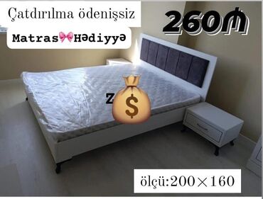 ucuz krafat: Çarpayı rəng seçimi var matras 🎁