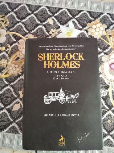 Sherlock Holmes bütün hekayələr özəl seriya ciltli kitab