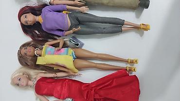 kuklalar evi: Oyuncaq manken dəsti – 8 ədəd Tərkib: Barbie ve ken orijinal hamisi — 5