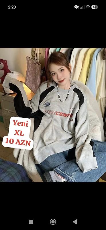 Рубашки и блузы: Yeni içi finilli qışlıq oversize köynək XL 10 AZN Sumqayıta və 20 — 1