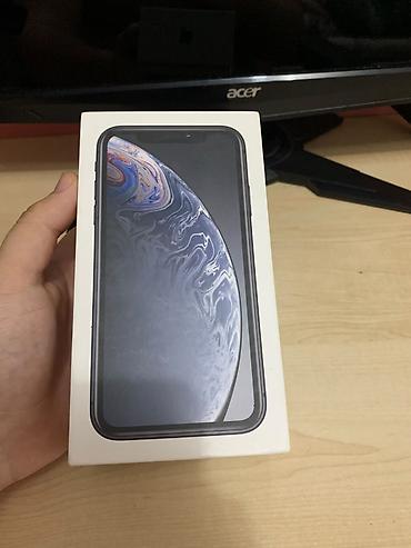 apple xr ağ: IPhone Xr, 64 GB, Qara, Simsiz şarj, Face ID — 9