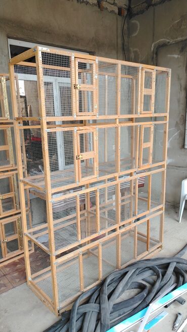 шотландская вислоухая кошка цена: Taxta karkaslı çoxbölməli qəfəs sistemi - Material: möhkəm ağac
