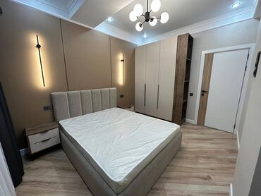 105 серия квартира бишкек мкр джал: 2 бөлмө, 58 кв. м, Элитка, 12 кабат, Дизайнердик ремонт
