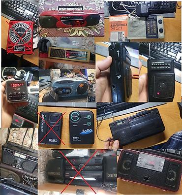 Другая аудиотехника: РАДИОПРИЁМНИКИ, МАГНИТОЛЫ: 1. Китайская магнитола двух кассетная — 1