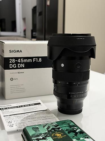 Продаю Sigma 28-45mm f1.8 Sony E mount, полный кадр Покупал 7го