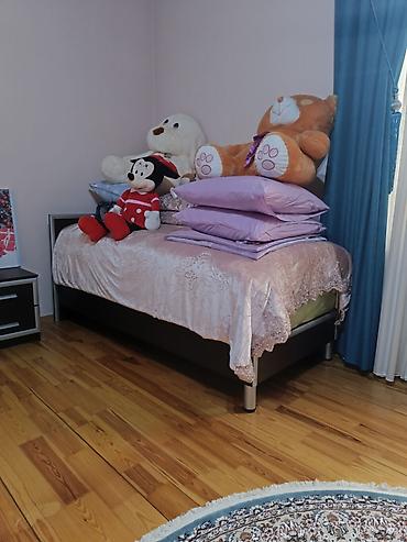 bedroom: Yataq dəsti ancaq yük yığılıb istifadə olunmayıb 2 ədəd çarpayı — 2
