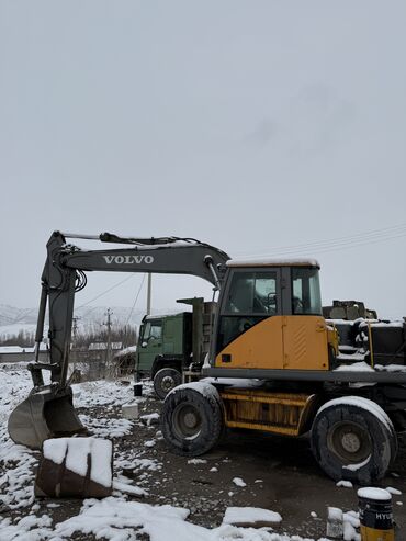 Экскаваторы: Экскаватор, Volvo, Колесный