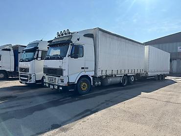 вольво тандем: Тягач, Volvo, 2003 г., Тентованный — 5