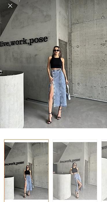 smart wotch: Midi Ətək, Cins, S — 1
