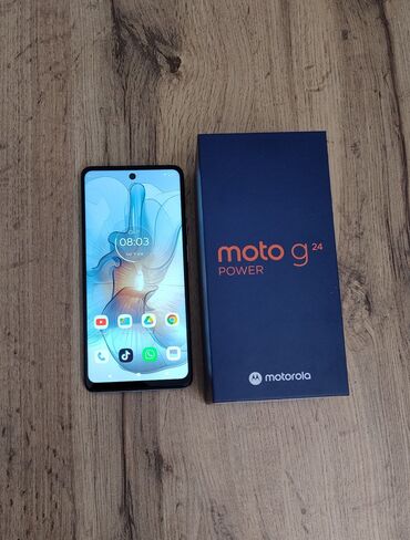 Motorola: Motorola Moto G, 256 GB, rəng - Mavi, Zəmanət, Düyməli, Sensor