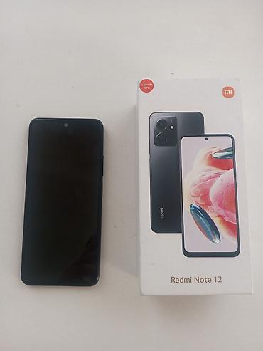Redmi: Redmi Note 12, 128 GB, rəng - Qara, Barmaq izi — 4