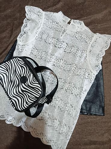 Kompleti: Komplet odeće i aksesoara – 3 dela - Bluza JDY od bele čipke — 5