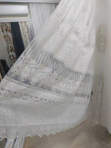 Pərdə və tüllər: Tül pərdə və krujeva kolleksiyası - Model çeşidi: yüngül, şəffaf — 7