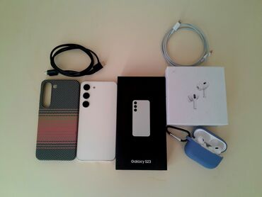 телефон самсунг 9: Samsung Galaxy S23, Б/у, 256 ГБ, цвет - Белый