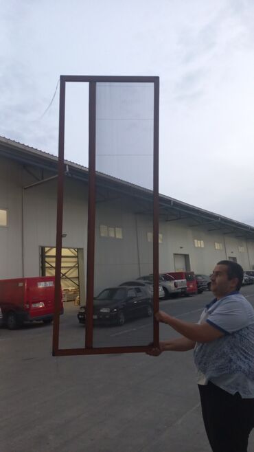 Plastik qapılar: Yeni Plastik qapı Çərçivə ilə, Zəmanətli, Pulsuz quraşdırma, Pulsuz çatdırılma, Rayonlara çatdırılma — 9