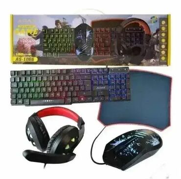 nastavak za wc solju apoteka: Gejmerski set svetleci mis tastatura 2818.0