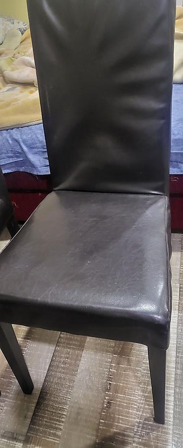 Stolice: Stolice 6 komada nekima je samo naslon utonuo moze da se sredi jedna — 1