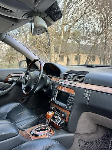 Транспорт: Mercedes-Benz S-class AMG: 2003 г., 3.7 л, Автомат, Бензин, Седан — 9