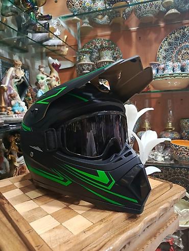 Moto dəbilqələr: Moto Dəbilqə 75azn Moto kasqa Bu Super keyfiyyətli dəbilqə motokros — 4