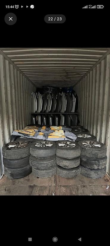 Автокосметика: Комплект автозапчастей для легковых автомобилей: - Литые диски с — 1
