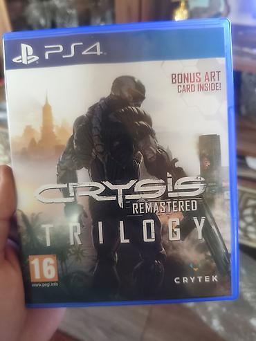 sony mhc: PS4 oyun diski: Crysis Remastered Trilogy - Platforma: PlayStation 4 — 1