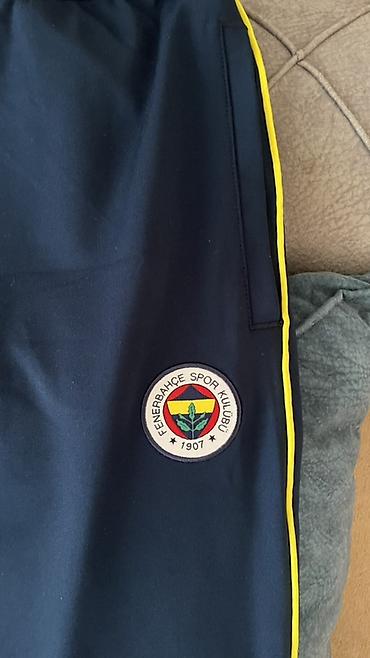 deri çanta: İdman Şalvar, L, rəng - Göy — 2