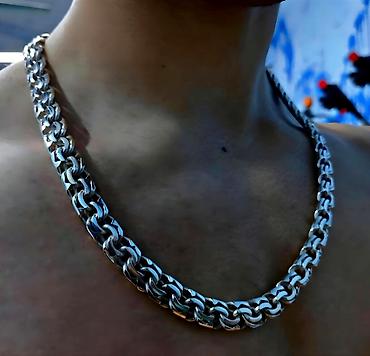 Серебряные цепочки: Цепочка, Проба 960, Мужские — 13