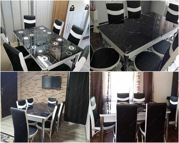 Setovi stolova i stolica: 🎀ulepsajte vas dom.🎀 ➡️cena kompleta: sto + 6 stolica 230e+ dostava⬅️ — 2