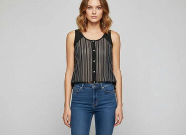 bluzki oversize plus size: Жіноча блуза, розмір S