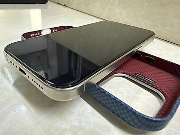 iphone 17 pro 512: IPhone 15 Pro, Б/у, 128 ГБ, Серебристый, Чехол, 80 % — 1